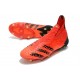 Scarpa Calcio adidas Predator Freak+ FG Rosso Nero Core Rosso Solare