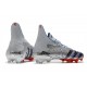 Scarpe adidas Predator Freak+ FG Argento Metallico Nero Core Scarlatto