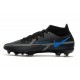 Scarpa Nike Phantom GT2 Elite DF FG Nero Grigio Ferro