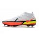 Scarpa Nike Phantom GT2 Elite DF FG Bianco Cremisi Vivace Volt