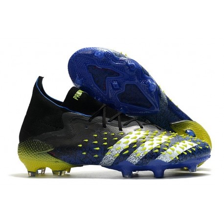 adidas Predator Freak.1 FG Blu Nero Core Bianco Giallo Solare