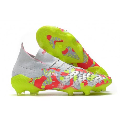 adidas Predator Freak.1 FG Bianco Arancio Volt