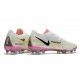 Nike Phantom GT 2 Elite FG Bianco Nero Cremisi Vivace Rosa Blast