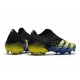 Scarpa adidas Predator Freak.1 Low FG Blu Nero Core Bianco Giallo Solare