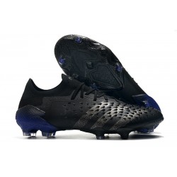 Scarpa adidas Predator Freak.1 Low FG Nero Core Ferro Metallizzato Inchiostro