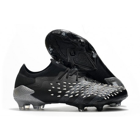 Scarpa adidas Predator Freak.1 Low FG Nero Core Grigio 4 Bianco
