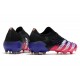 Scarpa adidas Predator Freak.1 Low FG Nero Core Bianco Rosa Shock