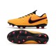 Nike Tiempo Legend 8 Elite FG Scarpa da Calcio Arancione Nero