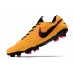 Nike Tiempo Legend 8 Elite FG Scarpa da Calcio Arancione Nero