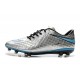 Scarpe calcio Nike HyperVenom Phantom FG - Uomo - Argenteo Nero Blu