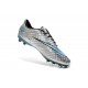 Scarpe calcio Nike HyperVenom Phantom FG - Uomo - Argenteo Nero Blu