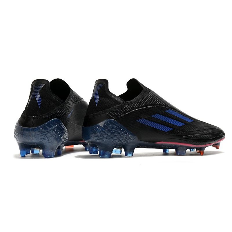 adidas X Speedflow FG Nero Core Inchiostro Sonico Solar Giallo