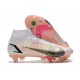 Nike Mercurial Superfly VIII Elite DF SG AC Bianco Nero Cremisi Vivace Rosa Blast