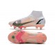 Nike Mercurial Superfly VIII Elite DF SG AC Bianco Nero Cremisi Vivace Rosa Blast