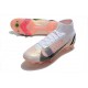 Nike Mercurial Superfly VIII Elite DF SG AC Bianco Nero Cremisi Vivace Rosa Blast