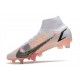 Nike Mercurial Superfly VIII Elite DF SG AC Bianco Nero Cremisi Vivace Rosa Blast