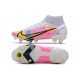 Nike Mercurial Superfly VIII Elite DF SG AC Bianco Nero Rosa