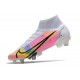 Nike Mercurial Superfly VIII Elite DF SG AC Bianco Nero Rosa