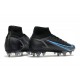 Nike Mercurial Superfly VIII Elite DF SG AC Nero Grigio Ferro