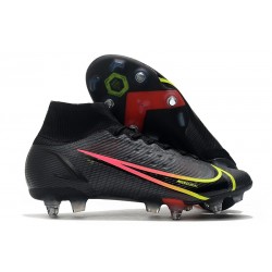 Nike Mercurial Superfly VIII Elite DF SG AC Nero Cyber Off Noir