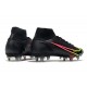 Nike Mercurial Superfly VIII Elite DF SG AC Nero Cyber Off Noir