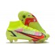 Nike Mercurial Superfly VIII Elite DF SG AC Volt Cremisi Vivace Nero