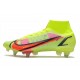 Nike Mercurial Superfly VIII Elite DF SG AC Volt Cremisi Vivace Nero