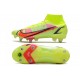 Nike Mercurial Superfly VIII Elite DF SG AC Volt Cremisi Vivace Nero