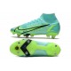 Nike Mercurial Superfly VIII Elite DF SG AC Turchese Dinamico Lime Glow