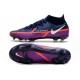 Scarpa Nike Phantom GT2 Elite DF FG College Navy Bianco Viola Vivido