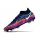 Scarpa Nike Phantom GT2 Elite DF FG College Navy Bianco Viola Vivido