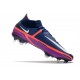 Scarpa Nike Phantom GT2 Elite DF FG College Navy Bianco Viola Vivido