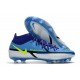 Scarpa Nike Phantom GT2 Elite DF FG Blu Giallo Grigio