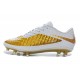 Scarpe calcio Nike HyperVenom Phantom FG - Uomo - Bianco Oro