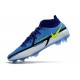 Scarpa Nike Phantom GT2 Elite DF FG Blu Giallo Grigio