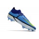 Scarpa Nike Phantom GT2 Elite DF FG Blu Giallo Grigio