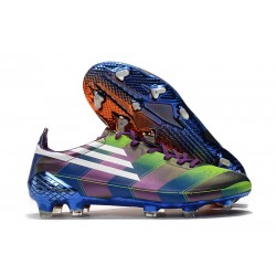 Adidas F50 Ghosted Adizero HT FG Viola Vert Rosso