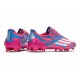 Adidas F50 Ghosted Adizero HT FG Rosa Bianco Blu