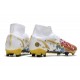 Nike Mercurial Superfly VIII Elite FG Bianco Rosso Blu Oro