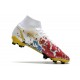 Nike Mercurial Superfly VIII Elite FG Bianco Rosso Blu Oro