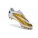 Scarpe calcio Nike HyperVenom Phantom FG - Uomo - Bianco Oro