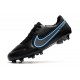 Nike Tiempo Legend 9 Elite FG Canguro Nero Grigio Ferro