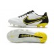 Nike Tiempo Legend 9 Elite FG Canguro Bianco Fumo Scuro Grigio Nero Giallo