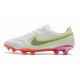 Nike Tiempo Legend 9 Elite FG Canguro Bianco Rosso Rosa