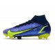 Nike Mercurial Superfly VIII Elite FG Zaffiro Volt Blu Void