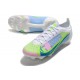 Nike Mercurial Vapor 14 Elite fg Bianco Blu Volt