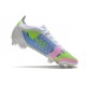 Nike Mercurial Vapor 14 Elite fg Bianco Blu Volt