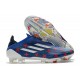 adidas X Speedflow+ FG Scarpa da Calcio 11/11 -Blu Vivace Bianco Rosso Vivido