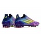 adidas X Speedflow+ FG Scarpa da Calcio Victory Blu Rosa Shock Solar Giallo