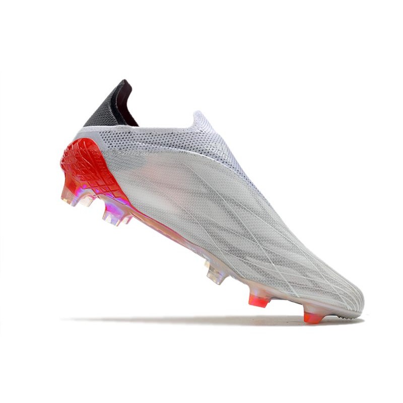 adidas X Speedflow FG Bianco Ferro Metallizzato Rosso Solare